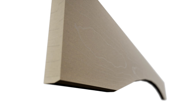 Fabuwood Luna Truffle VAR54 Wall Valance, Detail View