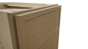 Fabuwood Luna Truffle VB15-34 Vanity Base Standard Cabinet, Detail View