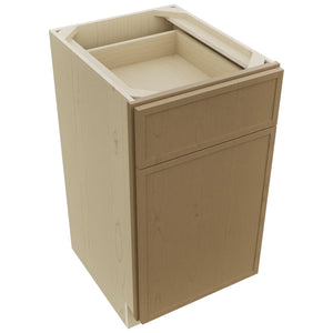 Fabuwood Luna Truffle VB18-34 Vanity Base Standard Cabinet, Top View