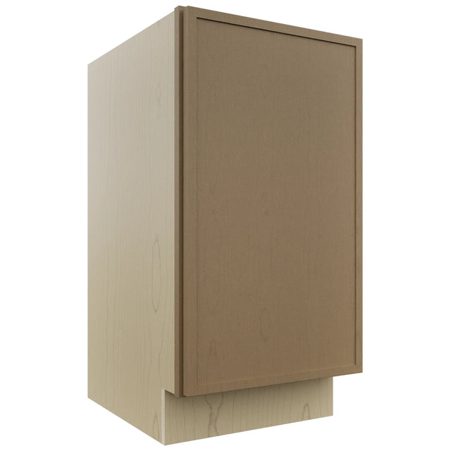 Fabuwood Luna Truffle VB18FD Vanity Base Full Height Cabinet, Front View