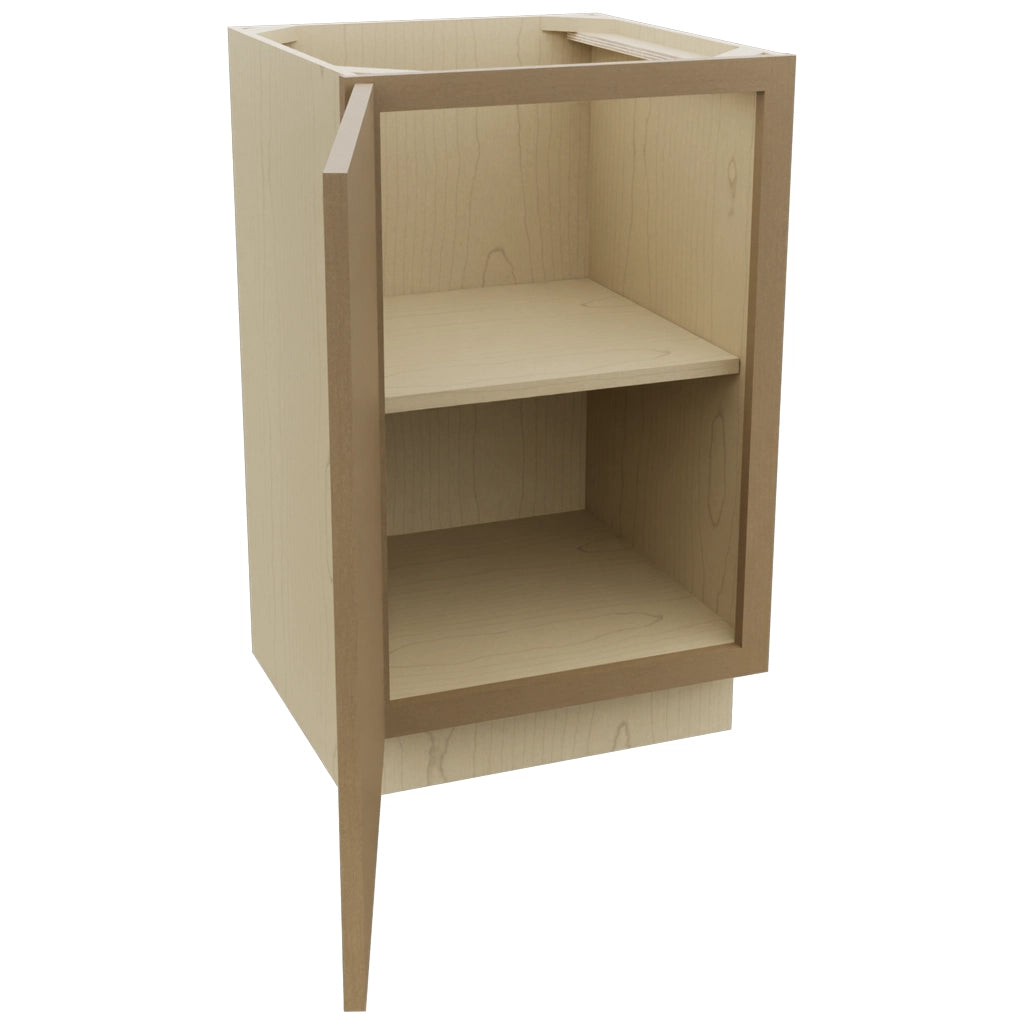 Fabuwood Luna Truffle VB21FD Vanity Base Full Height Cabinet, Open View