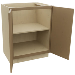 Fabuwood Luna Truffle VB27FD Vanity Base Full Height Cabinet, Open View