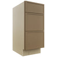 Fabuwood Luna Truffle VDB15-34 Vanity Drawer Cabinet, Front View