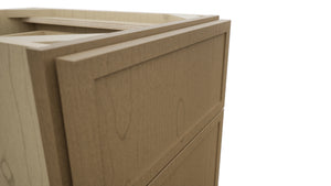 Fabuwood Luna Truffle VDB15-34 Vanity Drawer Cabinet, Detail View