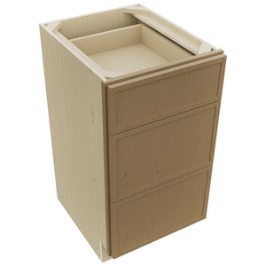 Fabuwood Luna Truffle VDB18-34 Vanity Drawer Cabinet, Top View
