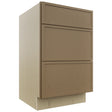 Fabuwood Luna Truffle VDB21-34 Vanity Drawer Cabinet, Front View