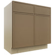 Fabuwood Luna Truffle VSB33-34 Vanity Sink Cabinet, Front View