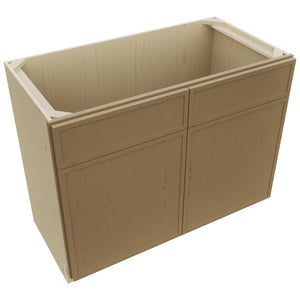 Fabuwood Luna Truffle VSB42-34 Vanity Sink Cabinet, Top View