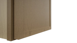 Fabuwood Luna Truffle W1236 Wall Standard Cabinet, Detail View