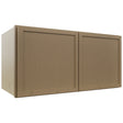 Fabuwood Luna Truffle W2412 Wall Standard Cabinet, Front View