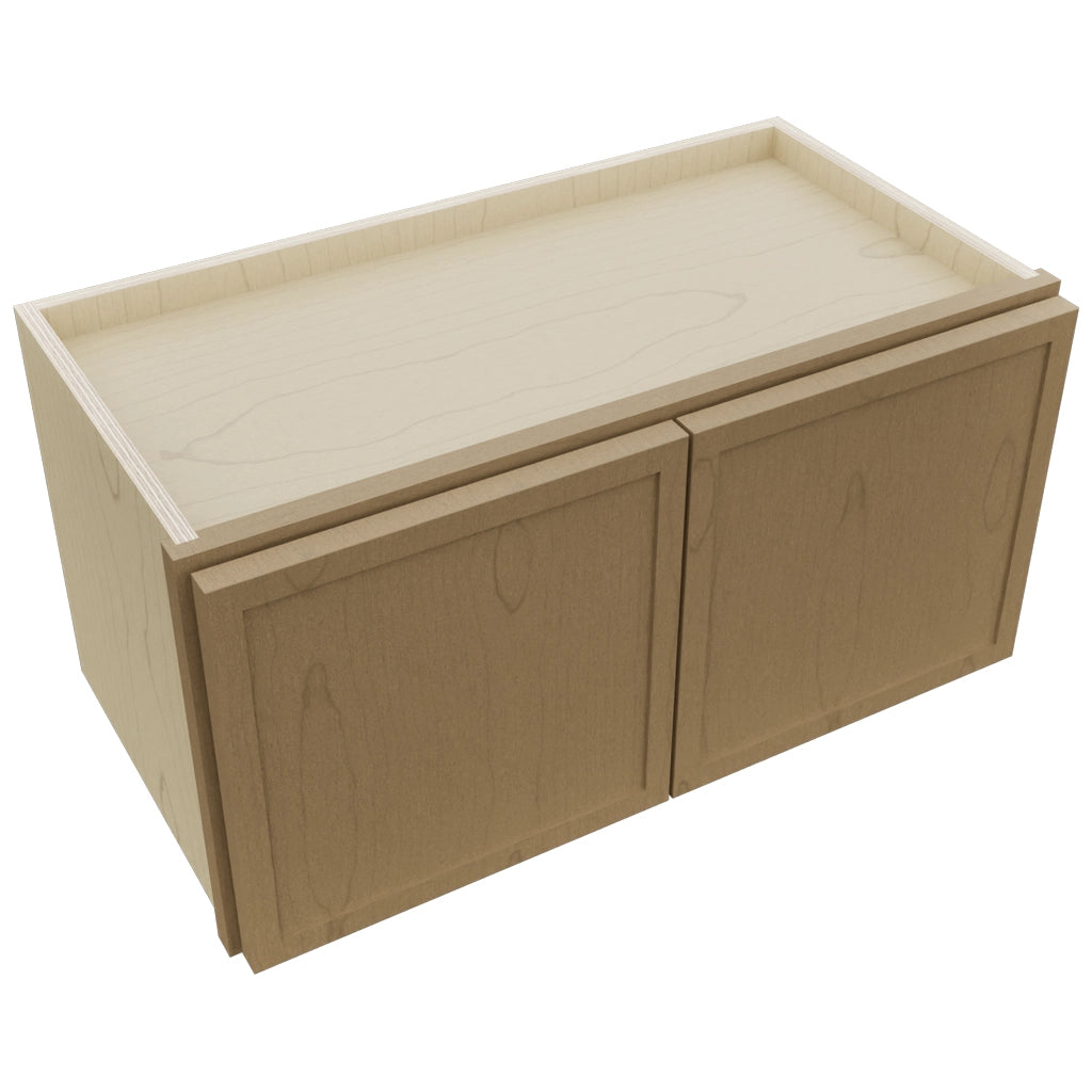 Fabuwood Luna Truffle W2412 Wall Standard Cabinet, Top View