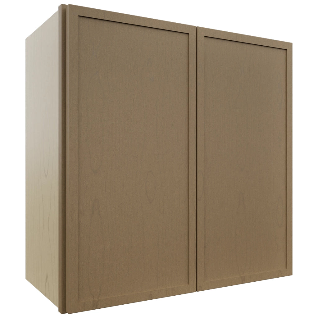 Fabuwood Luna Truffle W2424 Wall Standard Cabinet, Front View