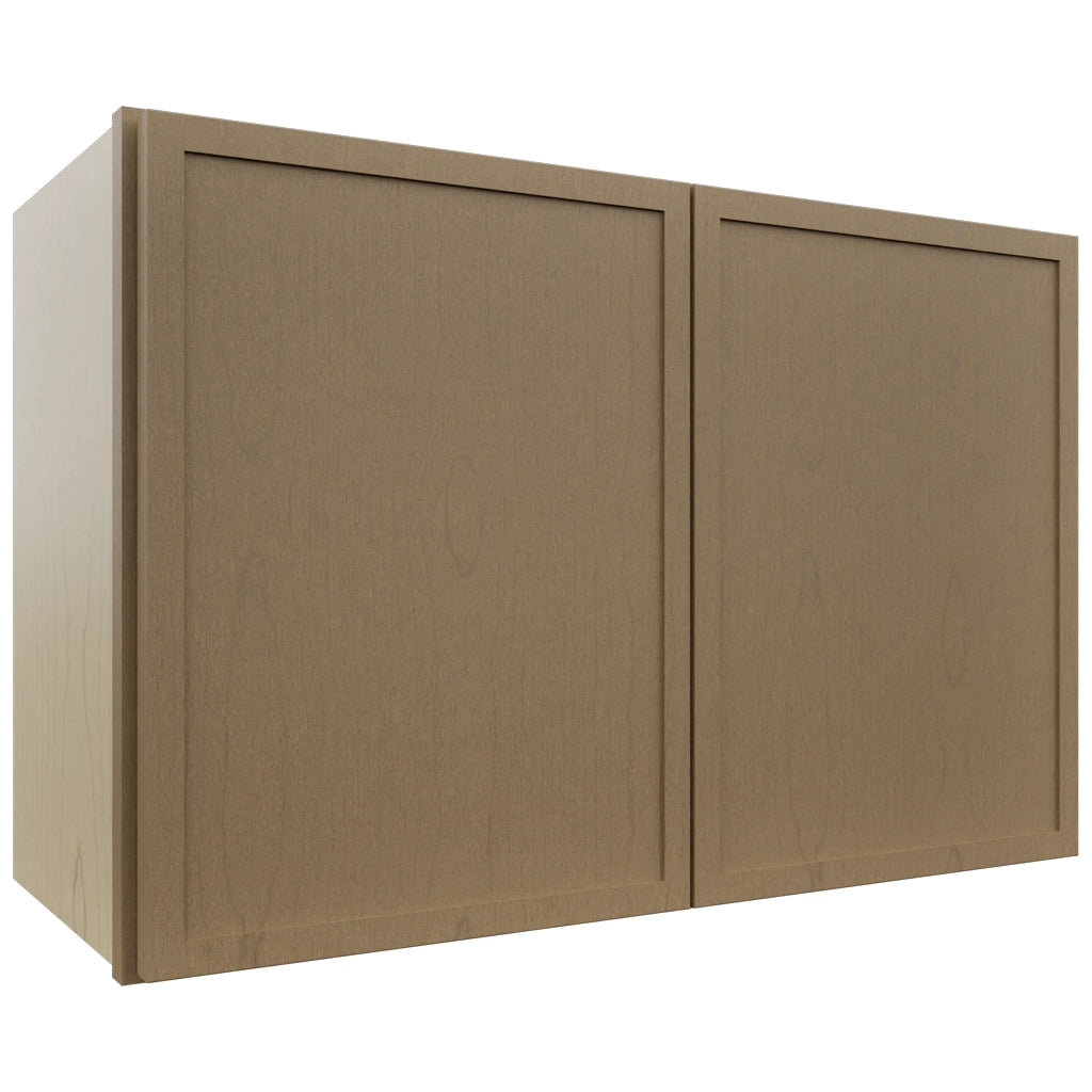 Fabuwood Luna Truffle W2718 Wall Standard Cabinet, Front View