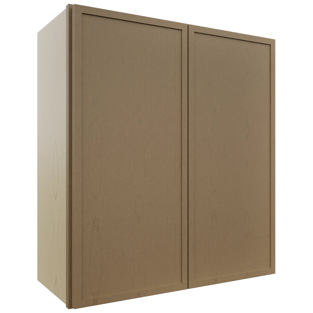 Fabuwood Luna Truffle W2730 Wall Standard Cabinet, Front View