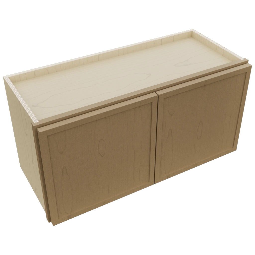 Fabuwood Luna Truffle W3015 Wall Standard Cabinet, Top View