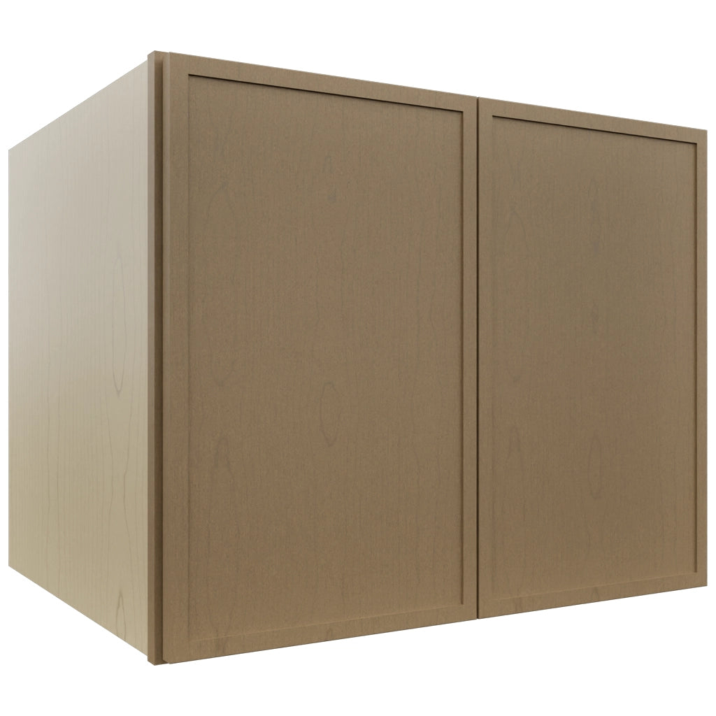 Fabuwood Luna Truffle W302424 Wall Deep Cabinet, Front View