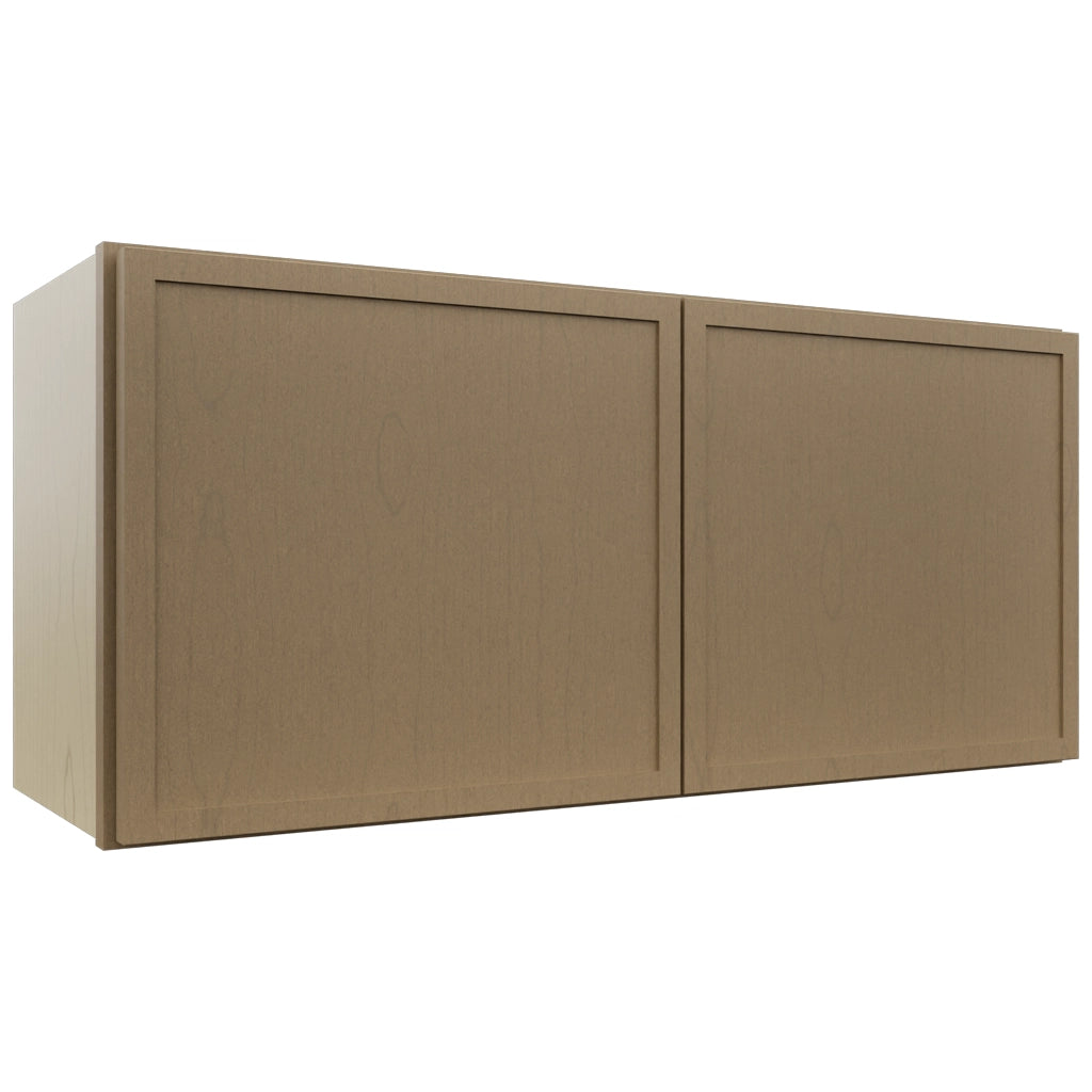 Fabuwood Luna Truffle W3315 Wall Standard Cabinet, Front View