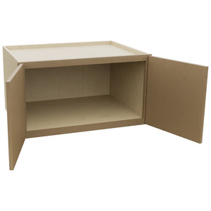Fabuwood Luna Truffle W331824 Wall Deep Cabinet, Open View