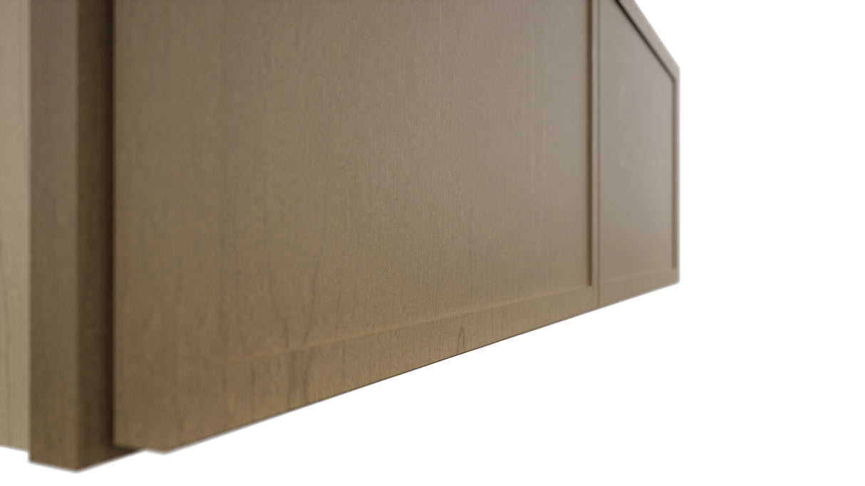 Fabuwood Luna Truffle W3612 Wall Standard Cabinet, Detail View