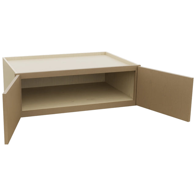 Fabuwood Luna Truffle W361224 Wall Deep Cabinet, Open View