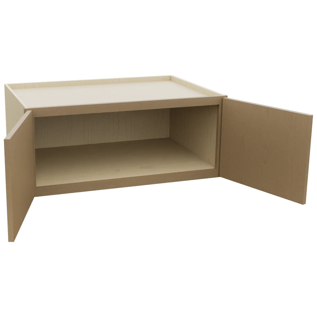 Fabuwood Luna Truffle W361524 Wall Deep Cabinet, Open View