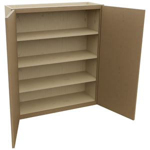 Fabuwood Luna Truffle W3642 Wall Standard Cabinet, Open View