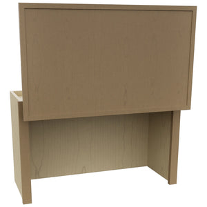 Fabuwood Luna Truffle WAC3018 Wall Appliance Cabinet, Open View