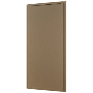 Fabuwood Luna Truffle WAE1236 Wall Angle End Cabinet, Front View
