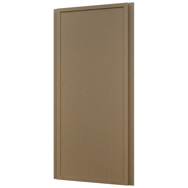 Fabuwood Luna Truffle WAE1236 Wall Angle End Cabinet, Front View