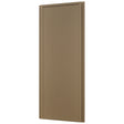 Fabuwood Luna Truffle WAE1242 Wall Angle End Cabinet, Front View