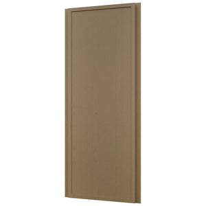 Fabuwood Luna Truffle WAE1242 Wall Angle End Cabinet, Front View
