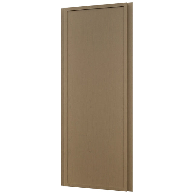 Fabuwood Luna Truffle WAE1242 Wall Angle End Cabinet, Front View
