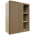 Fabuwood Luna Truffle WBC2430 Wall Corner Blind Cabinet, Front View