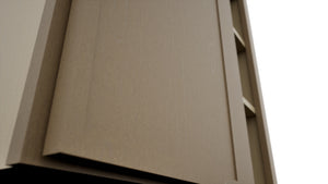 Fabuwood Luna Truffle WBC3042 Wall Corner Blind Cabinet, Detail View