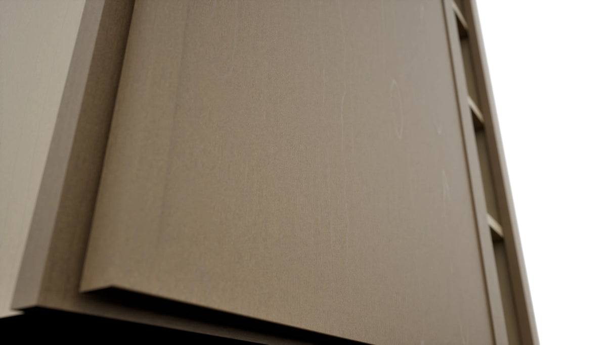 Fabuwood Luna Truffle WBC3642 Wall Corner Blind Cabinet, Detail View