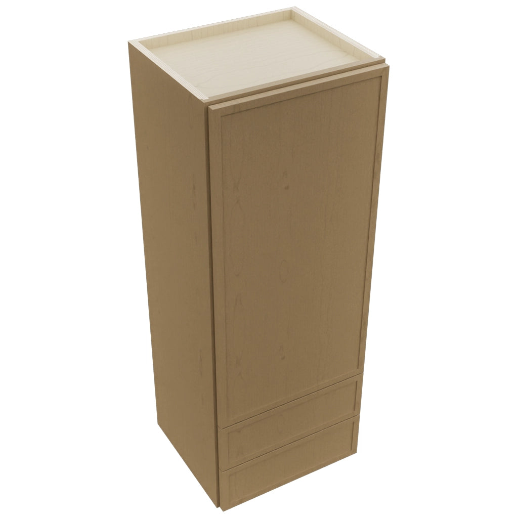 Fabuwood Luna Truffle WD1848 Wall Drawer Cabinet, Top View