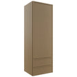 Fabuwood Luna Truffle WD1854 Wall Drawer Cabinet, Front View