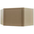 Fabuwood Luna Truffle WDC2415 Wall Corner Diagonal Cabinet, Front View