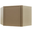 Fabuwood Luna Truffle WDC2418 Wall Corner Diagonal Cabinet, Front View