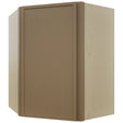 Fabuwood Luna Truffle WDC2430 Wall Corner Diagonal Cabinet, Front View