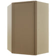 Fabuwood Luna Truffle WDC2436 Wall Corner Diagonal Cabinet, Front View