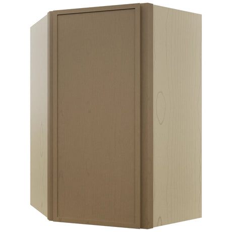 Fabuwood Luna Truffle WDC2436 Wall Corner Diagonal Cabinet, Front View