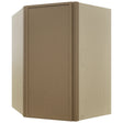 Fabuwood Luna Truffle WDC2736 Wall Corner Diagonal Cabinet, Front View