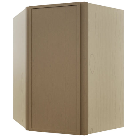 Fabuwood Luna Truffle WDC2736 Wall Corner Diagonal Cabinet, Front View
