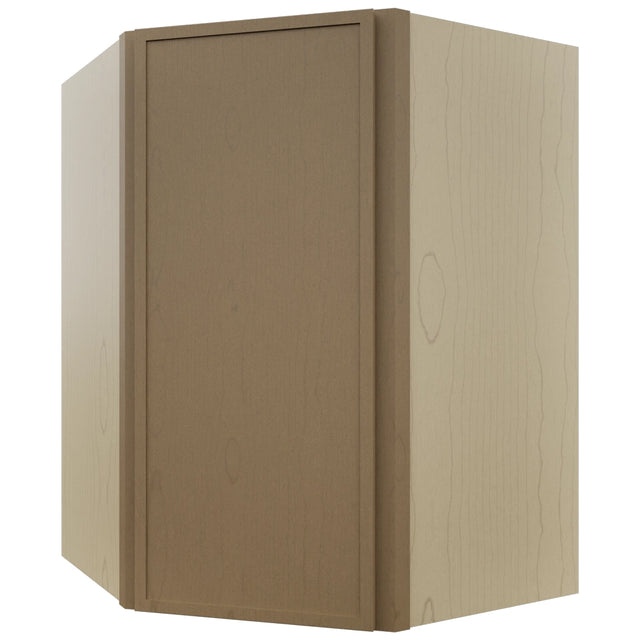 Fabuwood Luna Truffle WDC2736 Wall Corner Diagonal Cabinet, Front View