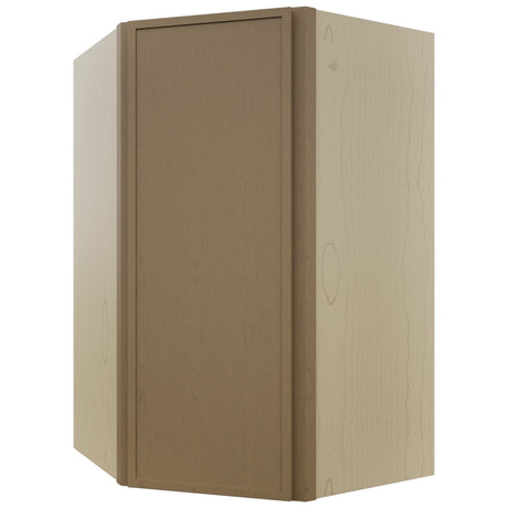 Fabuwood Luna Truffle WDC2742 Wall Corner Diagonal Cabinet, Front View
