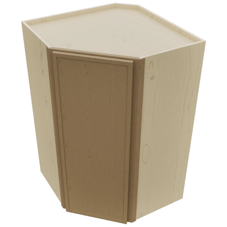 Fabuwood Luna Truffle WDC2742 Wall Corner Diagonal Cabinet, Top View