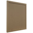 Fabuwood Luna Truffle WP-W15 Panel, Front View