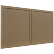 Fabuwood Luna Truffle WP-W1524D Panel, Front View