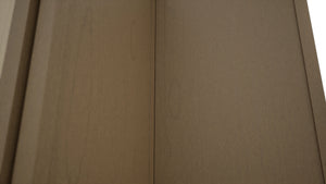 Fabuwood Luna Truffle WPC2418 Wall Corner Pie Cabinet, Detail View